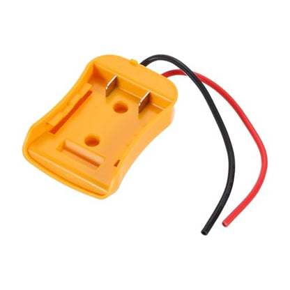 HARFINGTON Battery Adapter Converter for DIY Rc Car Truck Toys' 20V Battery, Battery Conversion Kit with 12AWG Wire, Wire Harness Connector, Yellow - color: Yellow
