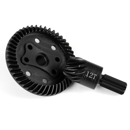Steel Rear Diff Gears for Tra-xxas 1:16 Mini Maxx/Slash/XRT VXL 3S | Monster Truck Upgrades RC Spiral Cut Differential Gear Sets - style: Rear Diff Gear Set