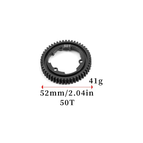 50T Spur Gear 18T 20T 22T Pinion Gears 1.0M Hardened Steel for Traxxas XMAXX XRT XO-1 Maxx E-REVO 2.0 VXL Upgrade Parts