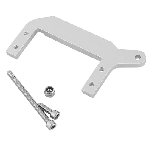 TRX4 CNC Servo Mount Brackets Stand,Axle SOA Mount 4-Link Suspension for TRX-4 1/10 RC Crawler Metal Upgrades (Silver) - color: Silver