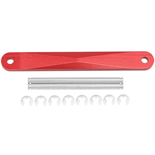 Share Goo Metal Tie Bar Suspension Hinge Pins 2532 2640 Compatible with Traxxas 2WD Slash Rustler VXL 1/10 RC Car - color: Red
