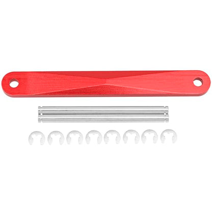 Share Goo Metal Tie Bar Suspension Hinge Pins 2532 2640 Compatible with Traxxas 2WD Slash Rustler VXL 1/10 RC Car - color: Red