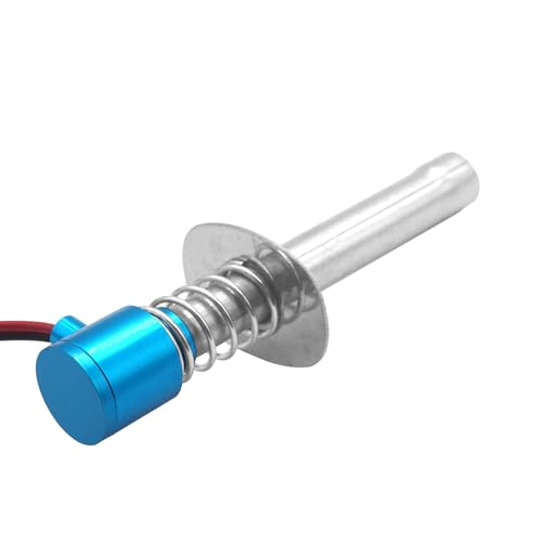 1/10 RC Electronic Glow Plug Starter Igniter 6V-24V 1/8 Nitro Engine Start Ignitor Tool Upgraded for 1:8 1:10 Scale Crawler Buggy Truck Car Boat Plane Helicopter HSP Traxxas Kyosho (Blue) - color: Blue