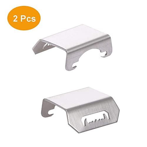 Stainless Steel Front Rear Axle Protective Skid Plate for Axial SCX10 III AX103007 and Axial Capra 1.9 UTB 1/10 RC Crawler Car