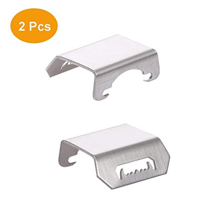 Stainless Steel Front Rear Axle Protective Skid Plate for Axial SCX10 III AX103007 and Axial Capra 1.9 UTB 1/10 RC Crawler Car