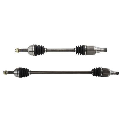 TRQ Front Left and Right CV Axle Assembly Set 2 Piece for 2012 Nissan Versa S SV SL CVT 2013-2014 Versa CVT 2014 Note SV 2015-2016 Note 2015-2019 S Plus 2017-2019 - style: CSA36021