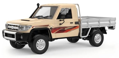 RC Rock Crawler Model, 2.4GHz All-Terrain 15KM/H Remote Control Pickup Car with LED Lights, 1:14 Scale Off-Road Truck for Adults - color: Sg-1406 Receiver Yellow