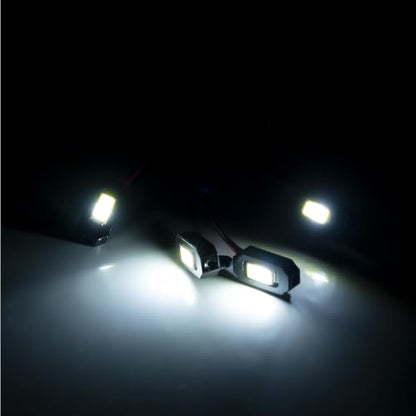 MORLORDY M1.4 RC Rock Lights Kit with Controller - RC Chassis Underglow Lights for SCX24 AX24 FCX24M 1/24 RC Crawler Cars Upgrade Parts - color: M1.4
