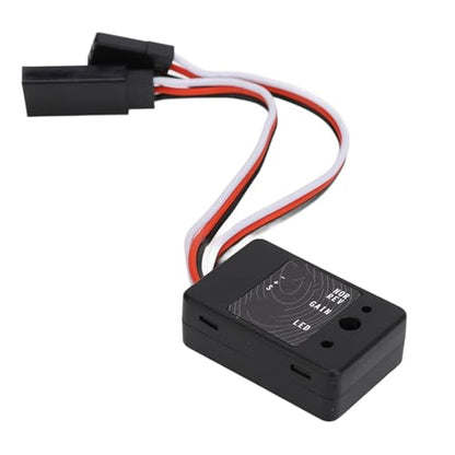 RC Gyro Stabilizer, Mini with Adjustable Sensitivity and Direction Switch Gyro Module for RC Car Boat Truck Off-Road Racing Hobbyists