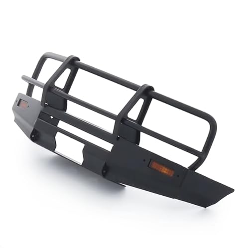 Rc Bumpers Compatible with Rcrun Run80 for LC80 for Chassis Body Upgrade Parts 1/10 RC Crawler Bull Bar Off-Road Metal Front Bumper