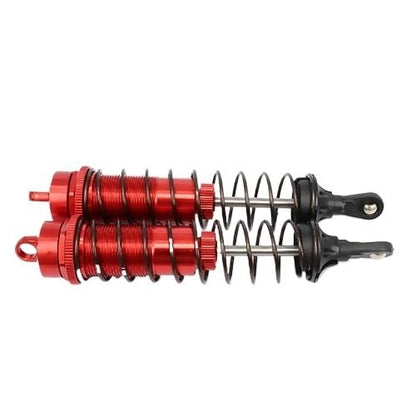 Aluminum Adjustable RC Shock Absorber Damper 140mm for Rc Car Hpi 1/8 Buggy Truck Crawler Hop Up Upgrades Parts(Red) - color: Red