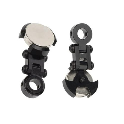 3pc Invisible Magnetic Body Post Mounts – Black Alloy, Engineered for 1:10 RC Car Bodies, No Drilling, Strong Magnet Absorption
