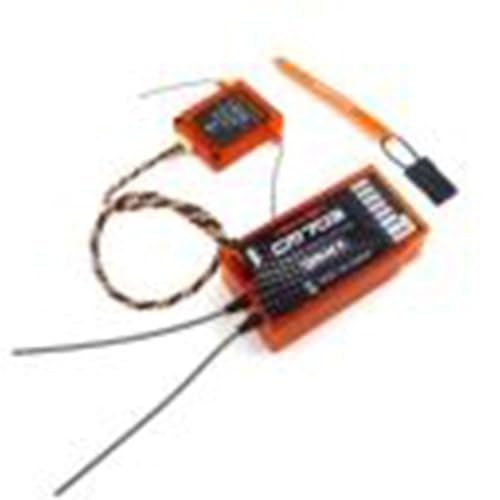 CM703 2.4GHZ 7CH Receiver for JR/Spectrum DSM-X DSM2 Remote Control 3.3V-9.6V 7 Channels Aircraft Receiver - color: Cm703 Host + Satellite