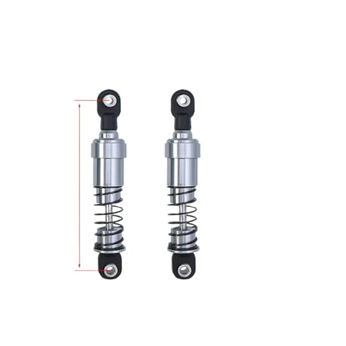 75mm-115mm Aluminum Big Bore Shocks With Oil Filled For 1/10 RC Crawler Cheater Rigs 90046(75mm 2Pcs) - color: 75mm 2Pcs