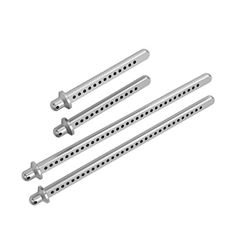 4Pcs RC Car Shell Column Aluminum Alloy Front Rear Extended Body Post Mount Shell for Axial Sc 90046 1/10 Sc This RC Column Is Compatible and Can Securely RC Car Shell ColumnRC