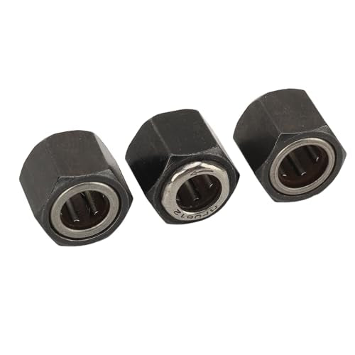 3pcs RC 12 mm Hex Nut One Way Bearing, R025 Compatible for VX 16 18 SH 21 Engines Parts for HSP 1/10 RC Car