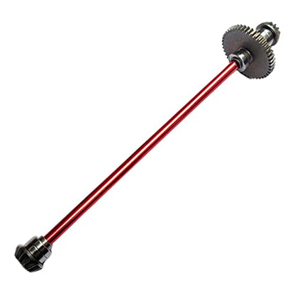 harayaa Central Drive Shaft Metal Upgrades Parts Differential Mechanism Central Axis Transmission Shaft Assembly Easy Installation for RC Car Replacement, 1:14 Shaft - color: 1:14 Shaft