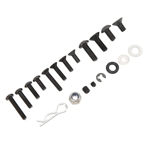 Universal RC Screws Assortment Set 522 Pieces Stainless Steel Hardware Fastener Repair Kit with Hex Wrenches Upgrade Accessories Parts for Traxxas for Axial 1 8 1 10 RC Cars