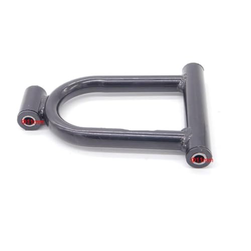 Front Suspension Swing Arm Upper and Lower A Arm Set 195mm Compatible with 49cc 50cc 110cc Youth ATV Quad Bike Buggy Go Kart