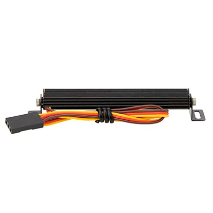 MEUS RACING TRX4M Roof Light Bar Headlights Kit with 16 Beads 8 Light Modes for MEUS TRX4M Ripper Body 1/18 RC Crawler Car Upgrade Parts（with 2 Headlights） - style: Roof Light + 2 Headlights