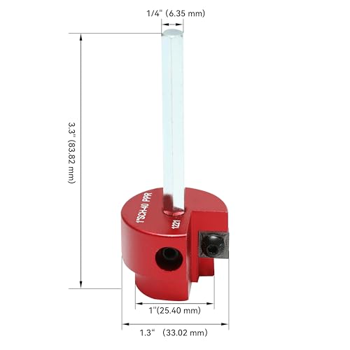 HFS(R) 1-Inch PVC Pipe Reamer Tool - Fits 1/2" Drill, PVC Fitting Saver & Plastic Pipe Fitsting Reamer Socket Saver Plumbing Tool for Schedule 40 Plastic Pipes - size: 1 Inch