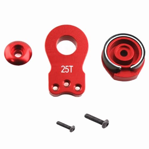Aluminum 25T Servo Horn 3-Hole Adjustable Servo Saver | for 1/8 1/10 RC Car Boat | Hi-Torque Steering Arm