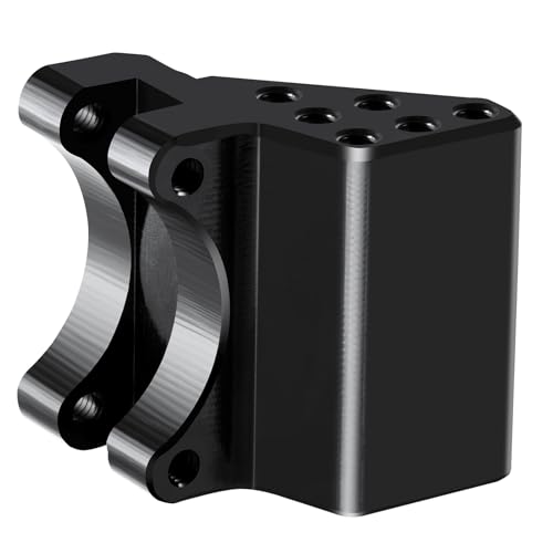 RCHUBAM Adjustable Rear Link Mount for 1/24 SCX24 AXI00001 AXI00002 | Aluminum Rear Link Bracket,Suspension Upgrade Parts for SCX24 AXI00005 AXI00006