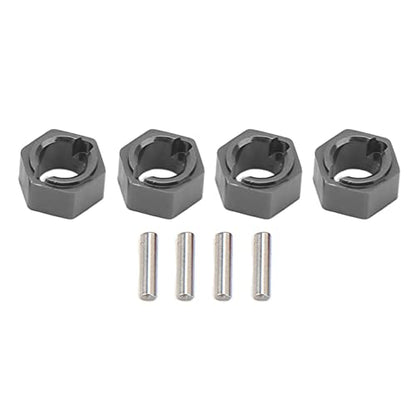 7mm Hex Combiner, Wheel Hub Hex Adapter Aluminum Alloy RC Wheel Adapter Compatible with FMS FCX24 1/24 RC Car (Color)