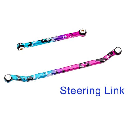 Splash Anodizing Aluminum High Clearance Chassis Links Set for Redcat Ascent-32 1/32 RC Crawler Car Upgrades - style: Aluminum