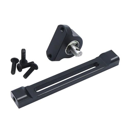 Aluminum 70mm Transfer Case Adjustable Carrier Bearing for 1/10 RC LCG Chassis Crawler 1.9 2.2 Shafty Comp Rigs Build Upgrade Parts