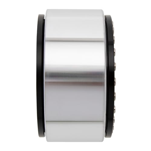 MEUS RACING 1.9 Beadlock Wheels Rims Deep-Dish Wheel for Axial SCX10 Traxxas TRX4 Vanquish VS4-10 Redcat Gen8 1/10 RC Crawler Upgrades (Style B, Black) - color: Style B, Black
