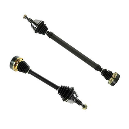 TRQ Front Driver & Passenger Side CV Axle Assembly Set for 98-06 VW Beetle 99-01 Golf 99-05 Jetta 7th & 8th Vin Digit 1J 8th Vin Digit J or M - style: CSA82474
