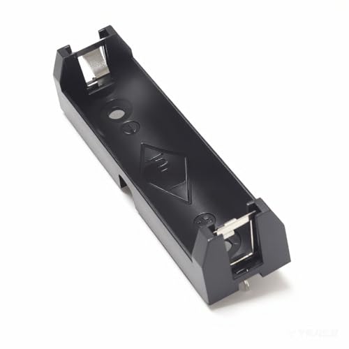 4Pcs THM Battery Holder for 1.5V AA 1 Cell, PCB Mount 1 x 1.5V Battery Power Case Plastic Box 14500 SMT AA Battery Case with Pins (1AA SMT with pin) - size: 1AA SMT with pin
