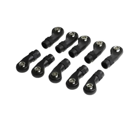 COMODO RC Crawler Tie Rod End Link Set 1/10 1/8 Scale M4 Plastic Ball Head Joint Compatible with RC Truck Buggy Crawler Car(D) - color: D