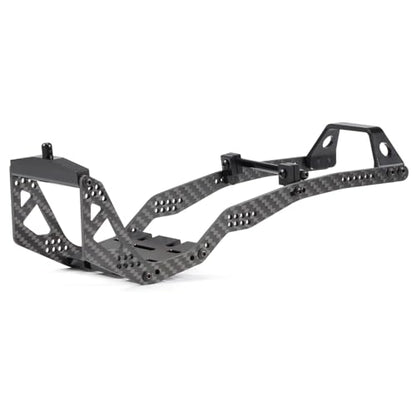 1/10 RC LCG Chassis Kit Ultra Light 92g/3.3oz Performance Carbon Chassis for 1/10 RC Crawler Capra SCX10 (Chassis Kit) - style: Chassis Kit