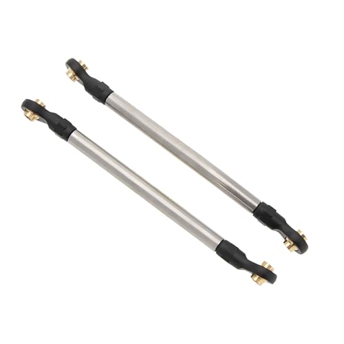 MEUS RACING TRX4M Links Aluminum High Clearance Links Set for Traxxas 1/18 TRX4M Defender Bronco RC Crawler (Silver, Defender Bronco)