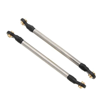 MEUS RACING TRX4M Links Aluminum High Clearance Links Set for Traxxas 1/18 TRX4M Defender Bronco RC Crawler (Silver, Defender Bronco)
