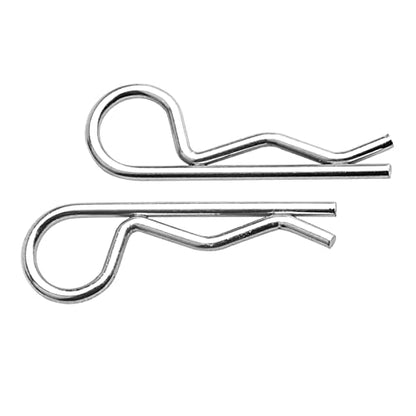 HobbyPark RC 0-14mm Hole Puncher Reamer Black & 1.0mm Rod Universal RC Car Body Clips with Pull Tabs