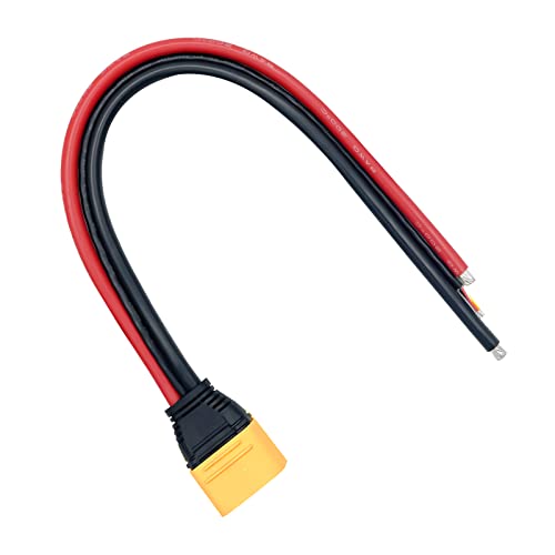 FLY RC AS150U Male Connector 70A Copper Plated Plug | Resistance Adapter Cable, For RC Racing Drone FPV Model, Battery Cable Spare Part - style: AS150U Male Connector