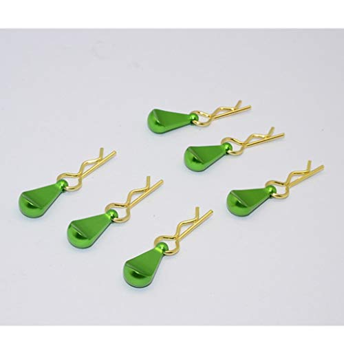 Replacement Part For RC Car Body Clips Pins With Tear Shaped Pull Tabs For 1/8th 1/10th Vehicles