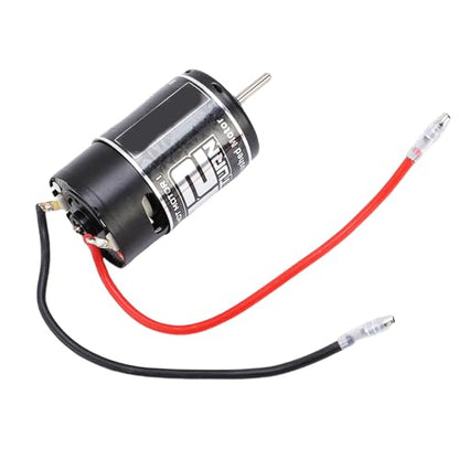 RC 550 Brushed Motor, 550 12T Brushed Motor with 320A ESC, Copper Windings Iron Casing BEC 5V 2A High for RC Cars Boats Crawlers Trucks 6 to 12V