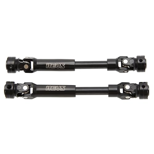 MEUS RACNIG 2pcs SCX10 Driveshafts for 1/10 RC Crawler Axial SCX10/Tamiya CCO1/Redcat Gen8 etc.. (75mm) - color: 75mm