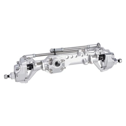Vanquish F10 Portal Axles with CNC-Machined High-Strength Steel Gears, Aluminum CNC Vanquish F10 Axles for 1/10 RC Crawler Vanquish VS4-10 Axial SCX10 II Upgrades - color: Silvery