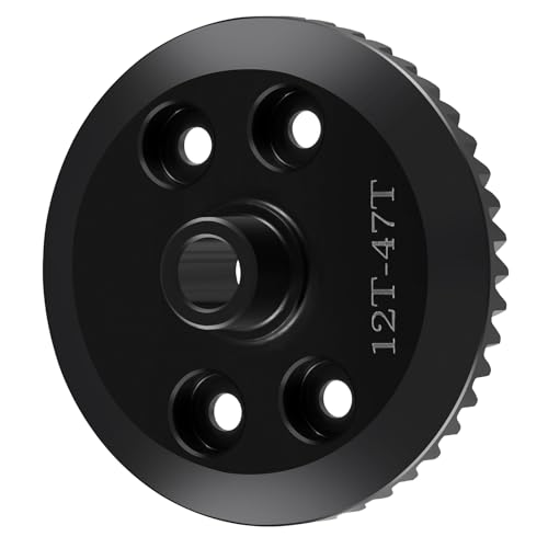 Steel Rear Diff Gears for Tra-xxas 1:16 Mini Maxx/Slash/XRT VXL 3S | Monster Truck Upgrades RC Spiral Cut Differential Gear Sets - style: Rear Diff Gear Set