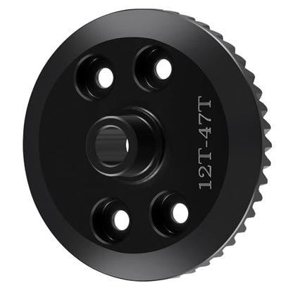 Steel Rear Diff Gears for Tra-xxas 1:16 Mini Maxx/Slash/XRT VXL 3S | Monster Truck Upgrades RC Spiral Cut Differential Gear Sets - style: Rear Diff Gear Set
