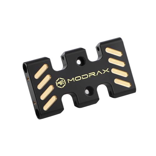 Brass Skid Plate for Axial SCX24 LCG Chassis 1/24 RC Crawler Upgrade | Designed for SCX24 LCG Chassis, CNC, 12.5g Weight