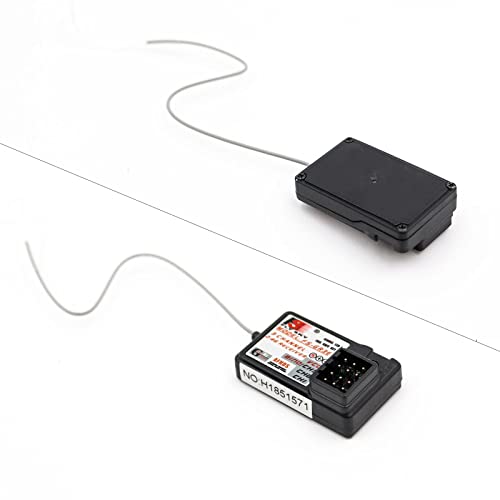Flysky FS-GR3E Receiver AFHDS Long Range 3CH 2.4GHz Surface Receiver for FS-GT2 FS-GT2B FS-GT3B FS-GT3C FS-IT4S Transmitter RC Car Boat (2 Pcs)