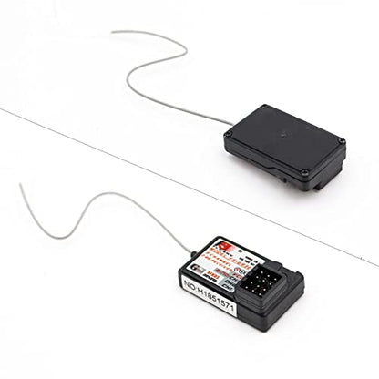 Flysky FS-GR3E Receiver AFHDS Long Range 3CH 2.4GHz Surface Receiver for FS-GT2 FS-GT2B FS-GT3B FS-GT3C FS-IT4S Transmitter RC Car Boat (2 Pcs)