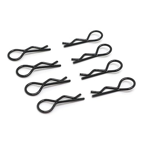8-Pack 68mm RC Car Body Shell Post Plastic Holder Mounts with Clips Compatible with 1/10 4WD Remote Control Car Off-Road Buggy Truck