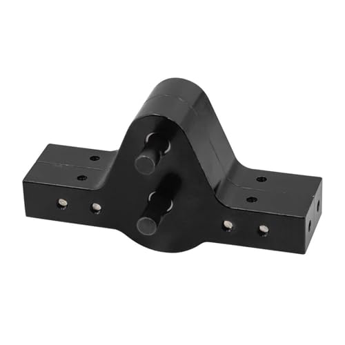 RC Gear Box for Axial Scx10 II Upgrades Parts 1/10 Rc Crawler Car Metal D90 Transfer Case Gearbox with Motor Gear Accessories(Black) - color: Black